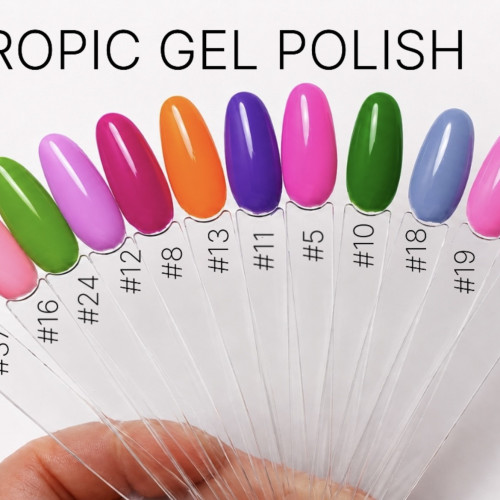 Tropic Gel Polish G-Code — яскравий літній гель-лак #11